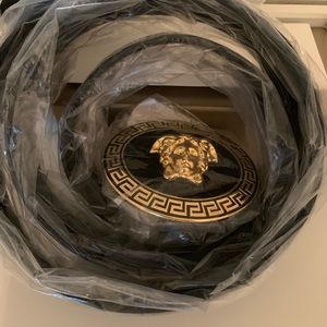Authentic Versace Medusa head belt